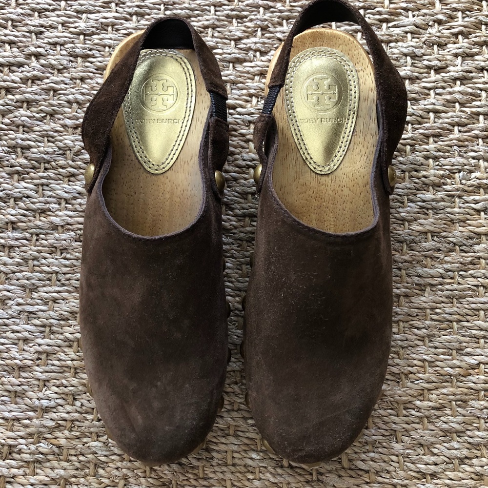Tory Burch 50mm Blythe Studded Clogs